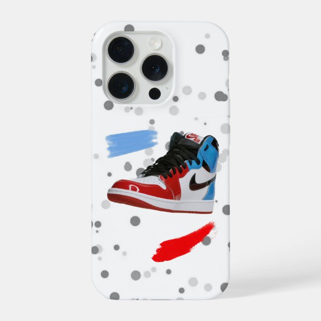 Hype Sneaker Street Art iPhone Hülle (Rückseite)