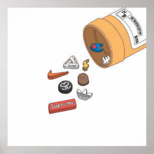 Hypebeast-Streetwear-Sarkastik Poster