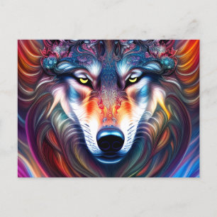 Hyper-Detaillierte realistische schöne Grafik Postkarte