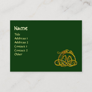 HYPER DRAGON, grün Visitenkarte