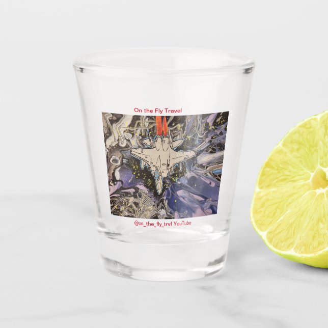 Hyper Fighter Schnapsglas (Vorderseite)