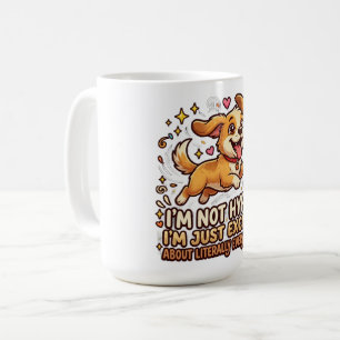 Hyper-Hund-Kaffeetasse Kaffeetasse