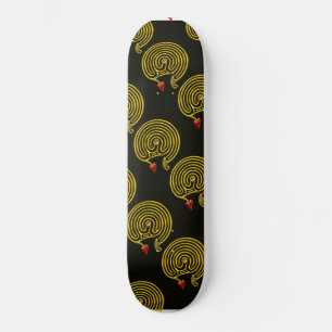 HYPER LABYRINTH, schwarz Skateboard