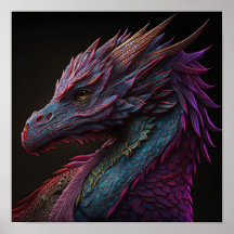 Hyper Realistic Dragon Art