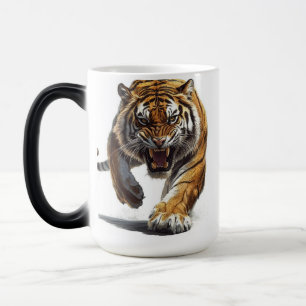 Hyper-Realistischer Tiger Verwandlungstasse