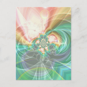 Hyper Swirl Postkarte