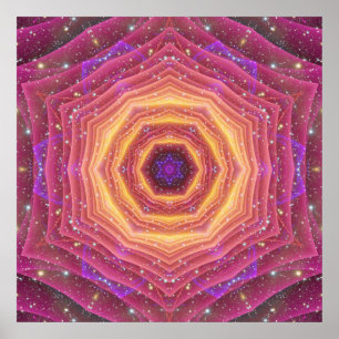 Hyper Tor-Mandala Poster