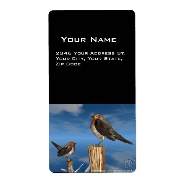 HYPER VRREN / ROBIN ROT BREAST (Vorne)