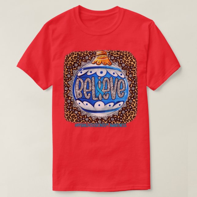 Hyperaldosteronismus Bewusstsein Glaube Ornament L T-Shirt (Design vorne)