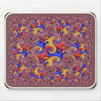 Hyperbolischer DinosaurierTessellation Mousepad