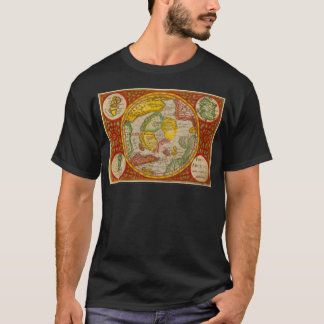 Hyperborea Flat Earth Azimuthal Äquidistant Projec T-Shirt