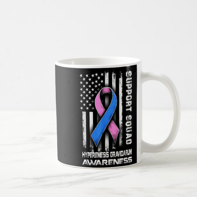 Hyperemesis Awareness Gravidarum Squad Support Jok Kaffeetasse (Rechts)