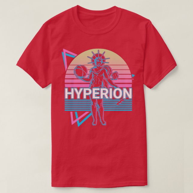 Hyperion Titan God Alcient Griechische Mythologie  T-Shirt (Design vorne)