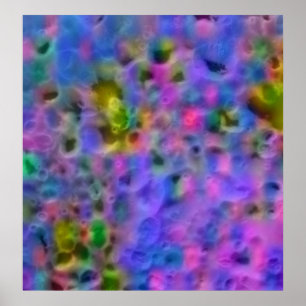 Hyperion's Kaleidoskop der Farbe Poster