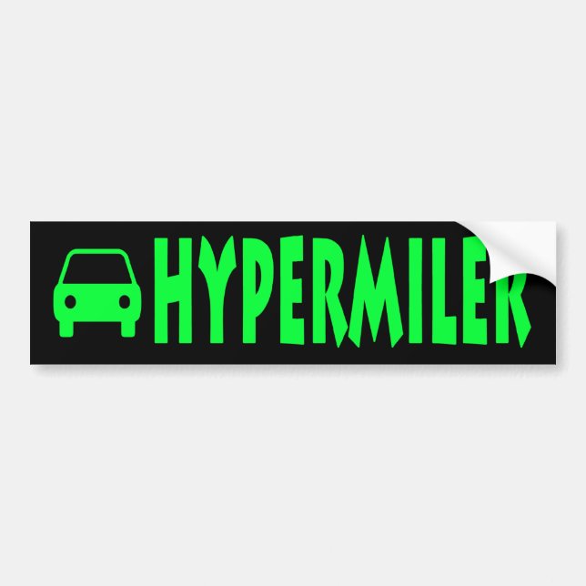 Hypermiler Autoaufkleber (Vorne)