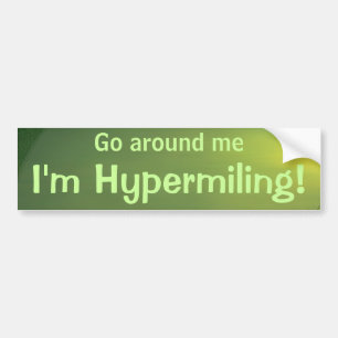Hypermiling Autoaufkleber II