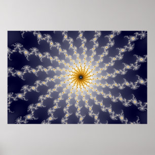 Hyperspace - Fraktal Poster