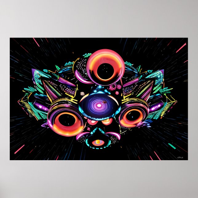 Hyperspatial Probe Choromatsu-9 Poster (Vorne)