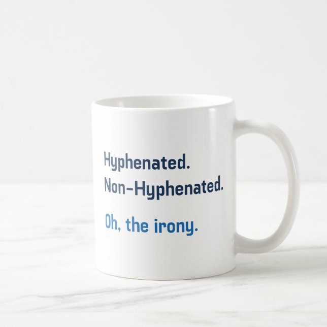 hyphenisiert kaffeetasse (Rechts)