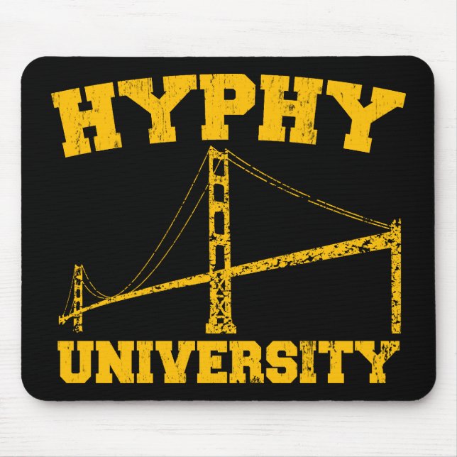 Hyphy Hochschulyay Bereich Mousepad (Vorne)