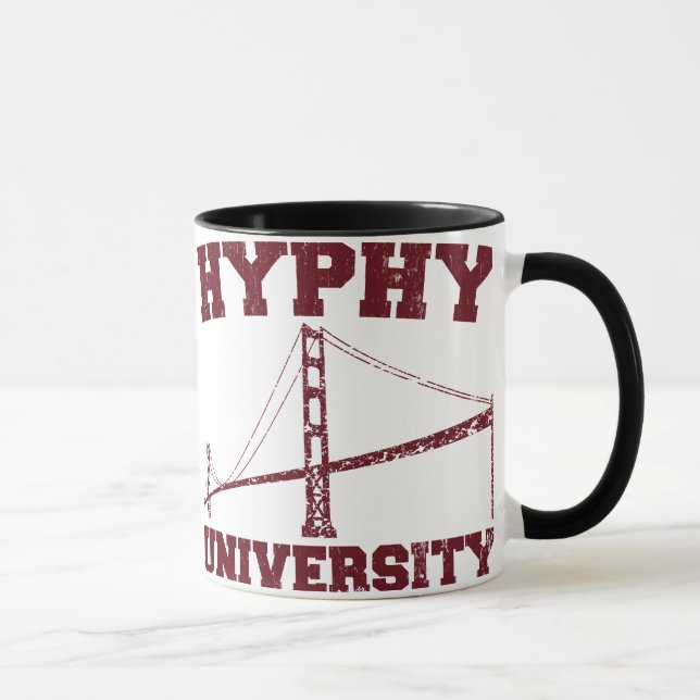 Hyphy Hochschulyay Bereich Tasse (Rechts)