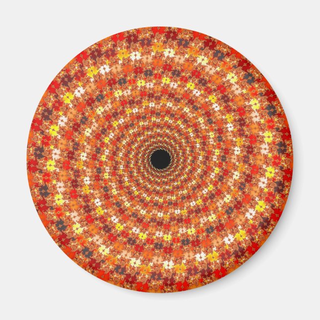 Hypno Orb - Fraktal Magnet (Vorne)