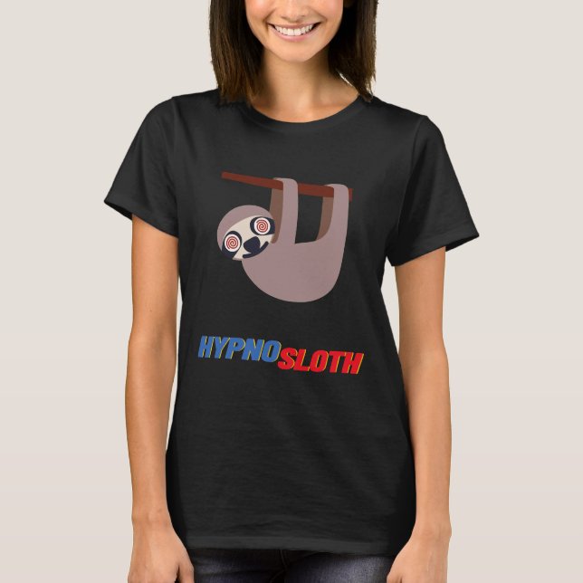 Hypno Sloth T-Shirt (Vorderseite)