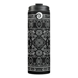 Hypno Spiral Bandana Thermal Travel Tumbler Thermosbecher