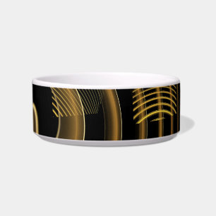 Hypnose Abstrakt Art Cat Bowl Napf