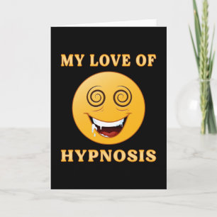 Hypnose Hypnotise Hypnotic Hypnotizer Funny Gift Karte