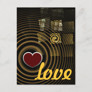 Hypnose Liebe Postkarte