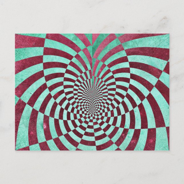 Hypnose Postkarte (Vorderseite)