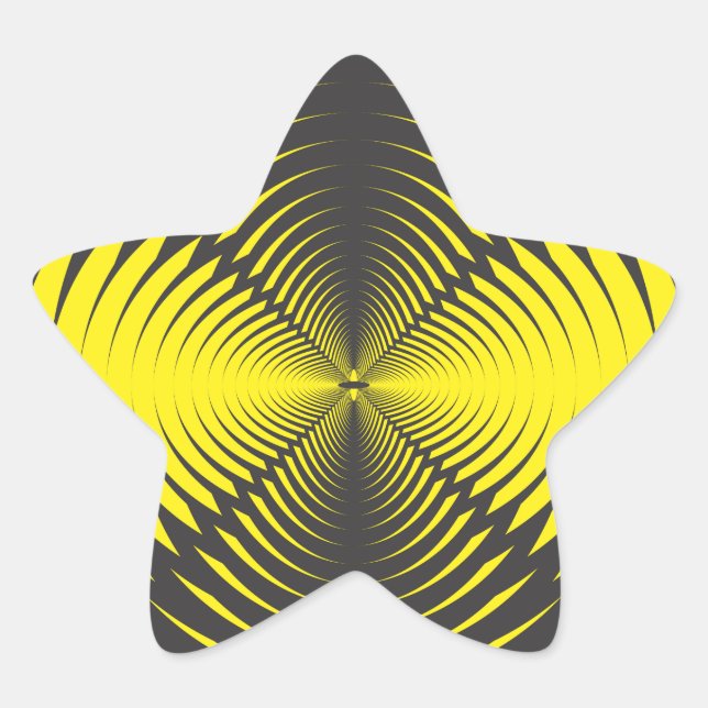 Hypnose Stern-Aufkleber (Vorderseite)