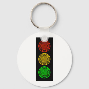Hypnose Stoplight Schlüsselanhänger