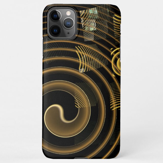 Hypnosis Abstrakt Art Glossy iPhone Hülle (Rückseite)
