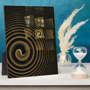Hypnosis Abstrakt Art Plaque Fotoplatte