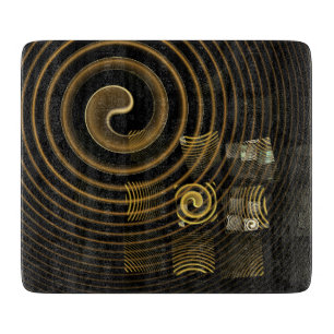 Hypnosis Abstrakt Art Rectangle Schneidebrett
