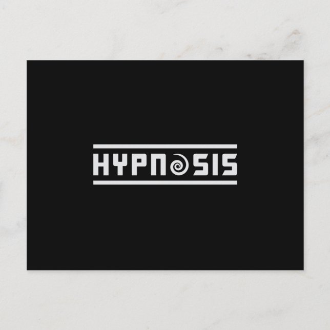 Hypnosis Best Hypnotitic Hypnotic Hypnotizer Gift Postkarte (Vorderseite)