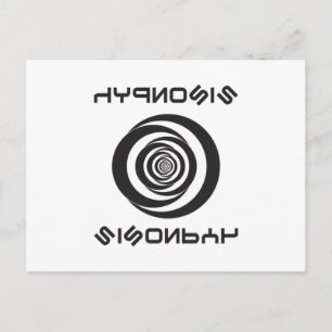 Hypnosis Hypnotizer Hypnotist Hypnotic Gift Idea Postkarte