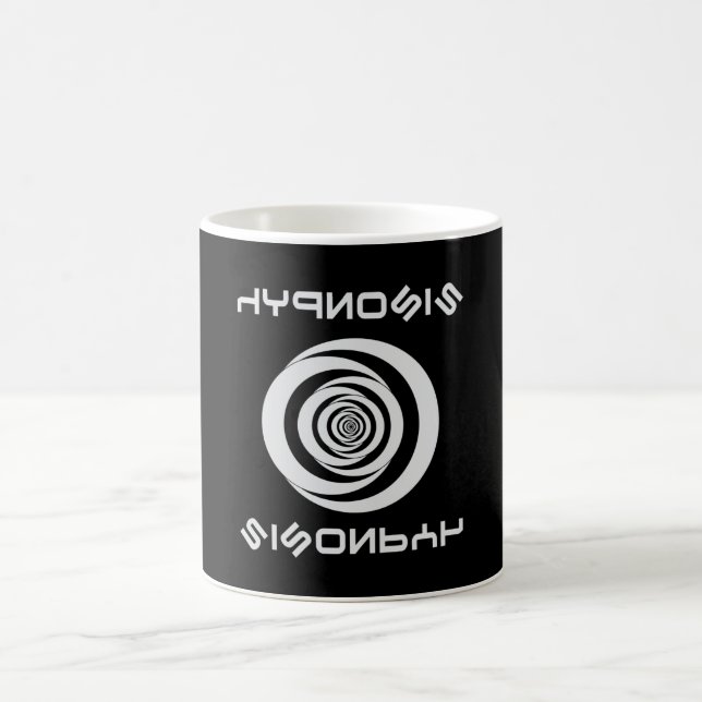 Hypnosis Hypnotizer Hypnotizist Hypnotic Funny Gif Kaffeetasse (Mittel)