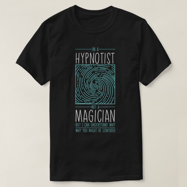 Hypnosis Sleep Hypnotist Spiralführer Reich T-Shirt (Design vorne)