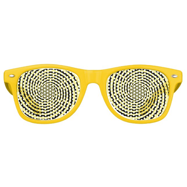 Hypnosis-Sonnenbrille passt zu Rahmen und Farben Partybrille (Vorderseite)