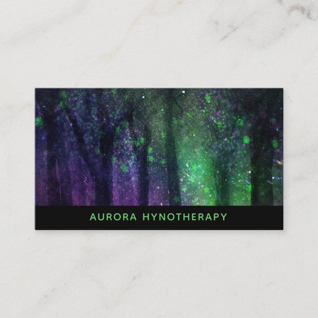 *~* Hypnotherapie Hypnose Therapeut Visitenkarte (Vorderseite)
