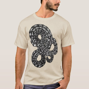 Hypnotic Amorphes Phantasmagoric Modern Abstrakt T-Shirt