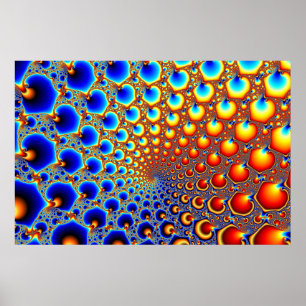 Hypnotic Portal - Fraktal Poster