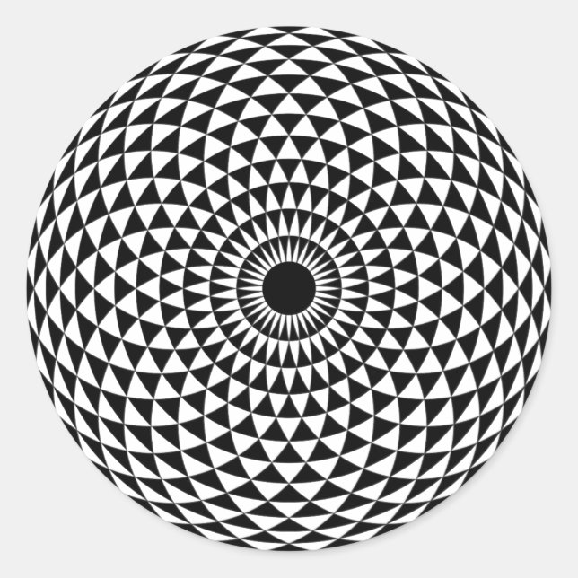 Hypnotikaufkleber Runder Aufkleber (Vorderseite)