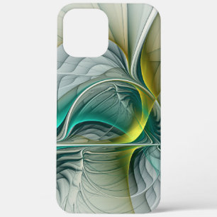 Hypnotische Abstrakt Golden Turquoise Aquamarines Case-Mate iPhone Hülle