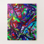 Hypnotische Abstrakte Rainbow-Paint-Wirbel<br><div class="desc">Eine Art Design von Simply_Designed_Gifts.</div>