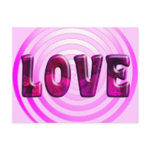 Hypnotische Liebe Postkarte