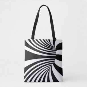 Hypnotische optische Illusion Tasche
